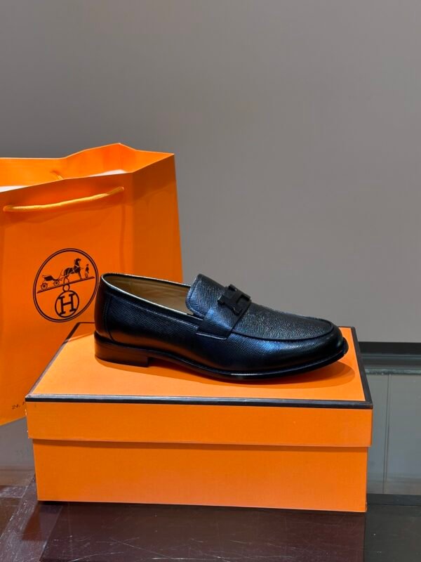 Hermes men's business casual shoes - Image 8