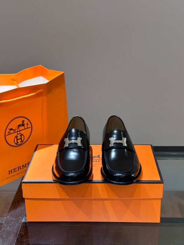 Hermes men's business casual shoes - Image 3