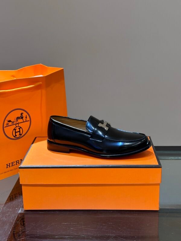 Hermes men's business casual shoes - Image 4