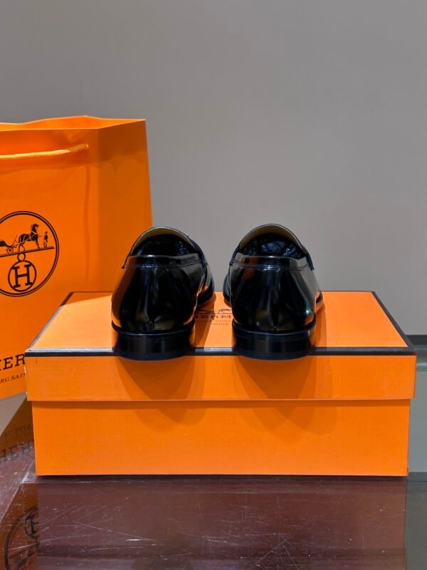 Hermes men's business casual shoes - Image 5