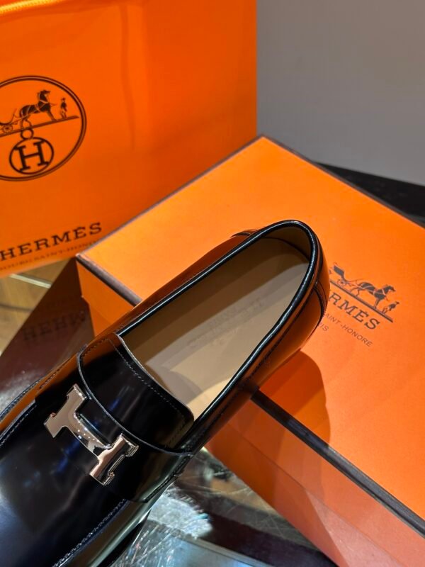 Hermes men's business casual shoes - Image 9