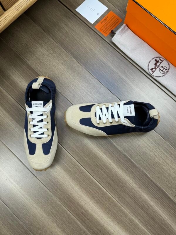 HERMES canvas shoes - Image 8