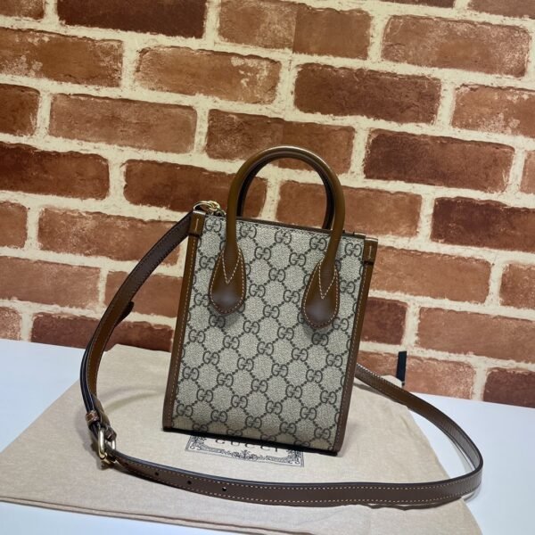 Gucci Handbag/Brown - Image 4