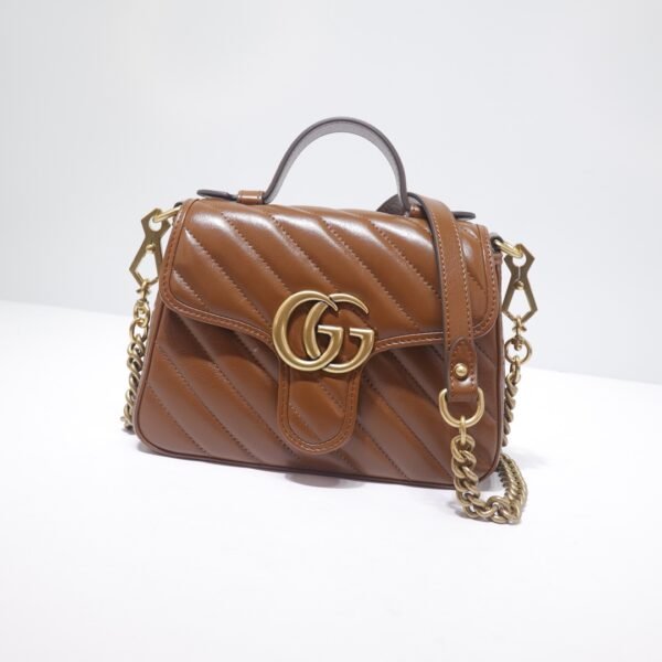 Gucci Handbag/Brown - Image 2