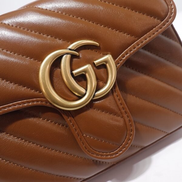 Gucci Handbag/Brown - Image 5