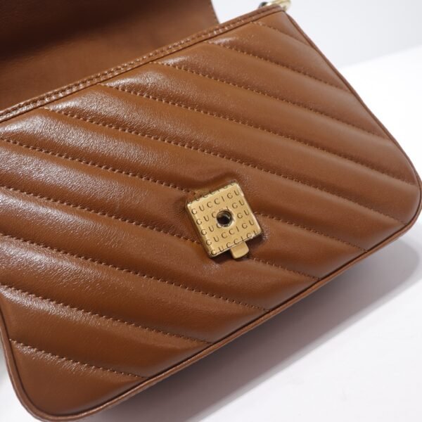 Gucci Handbag/Brown - Image 8