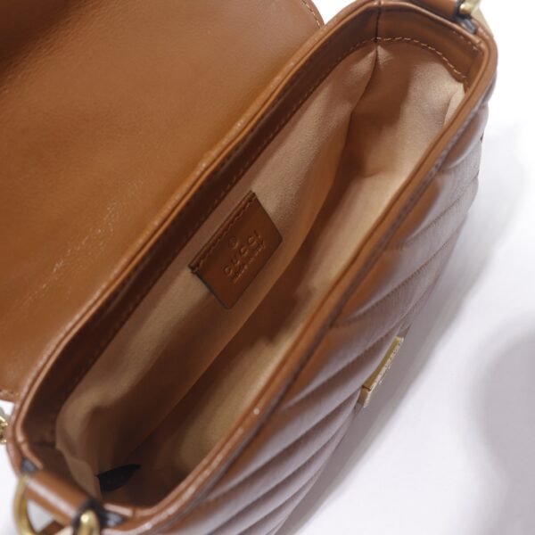 Gucci Handbag/Brown - Image 9