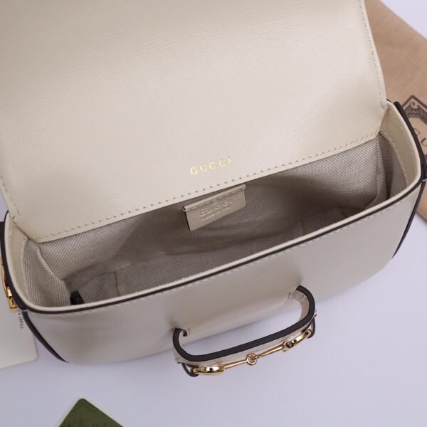 Gucci Handbag/White - Image 8