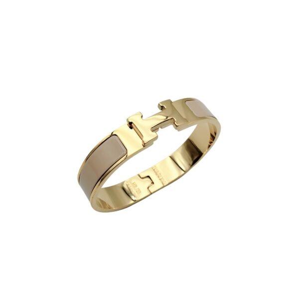 HERMES/HERMES H Logo Bracele - Image 3