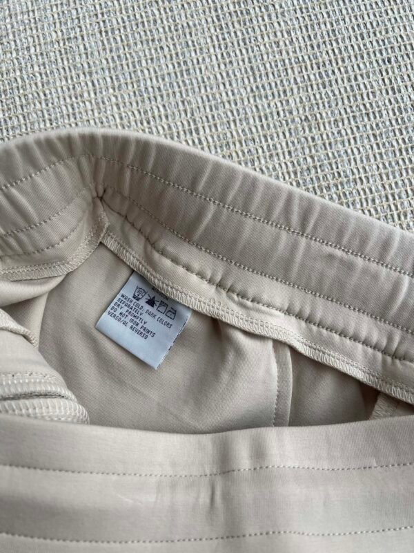 HERMÈS Elastic waisted casual five-quarter pants - Image 6