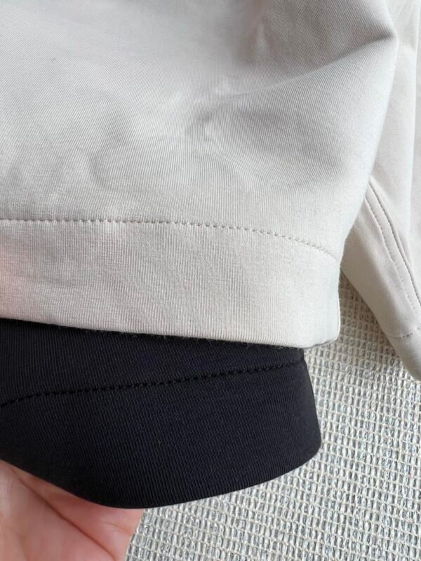 HERMÈS Elastic waisted casual five-quarter pants - Image 5