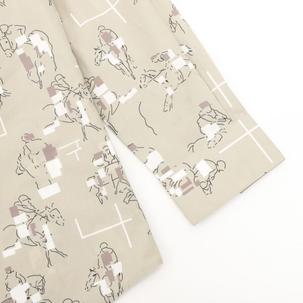HERMES Hermes full print mosaic pattern long sleeve shirt - Image 10