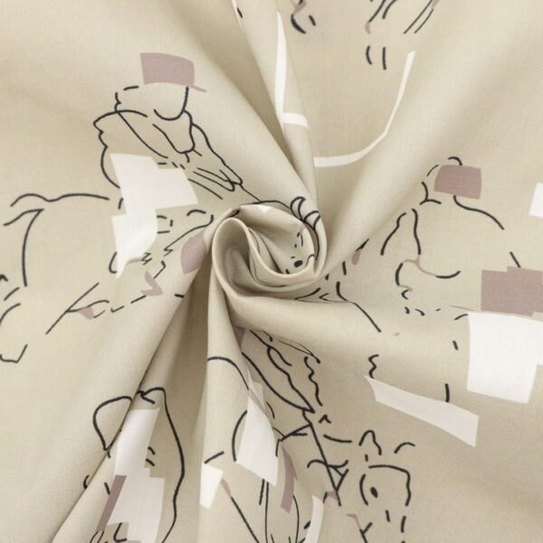 HERMES Hermes full print mosaic pattern long sleeve shirt - Image 3