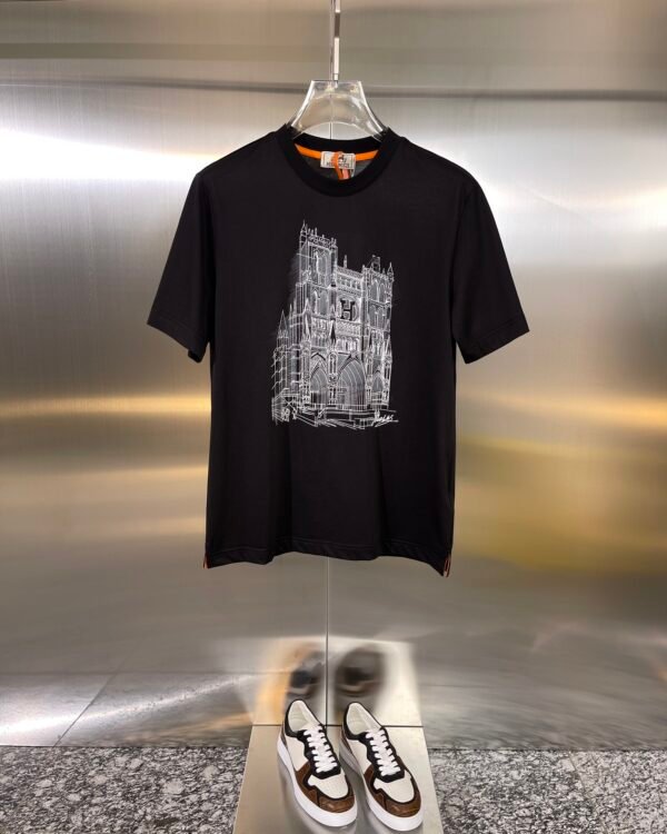 Hermes men's short-sleeved T-shirt T-shirt - Image 9