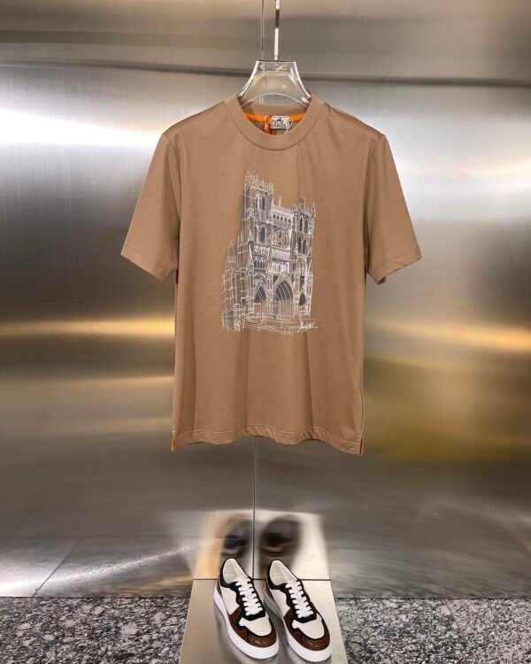 Hermes men's short-sleeved T-shirt