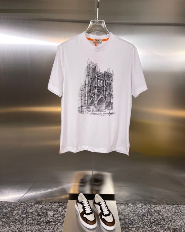 Hermes men's short-sleeved T-shirt - Image 2