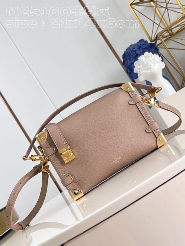 Side Trunk Medium Handbag