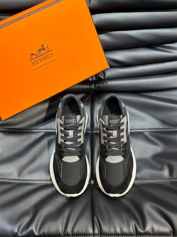 HERMES Hugo thick-soled sneakers casual men's shoes - Image 7