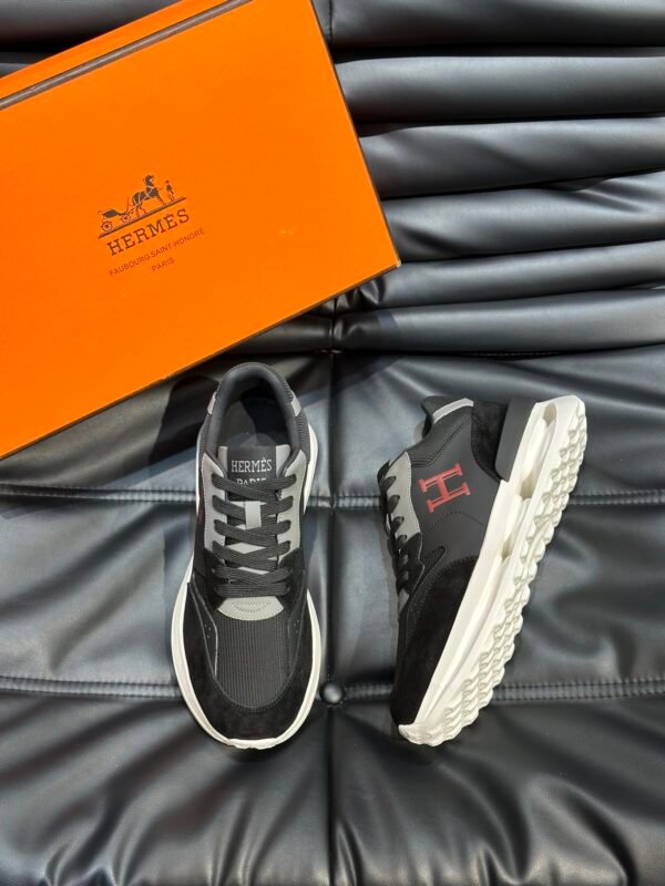 HERMES Hugo thick-soled sneakers casual men's shoes - Image 6