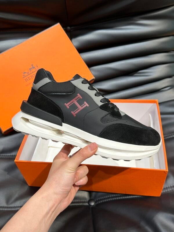 HERMES Hugo thick-soled sneakers casual men's shoes - Image 9