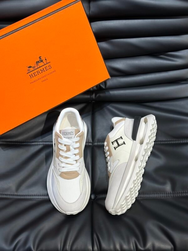 HERMES Hugo thick-soled sneakers casual men's shoes - Image 3