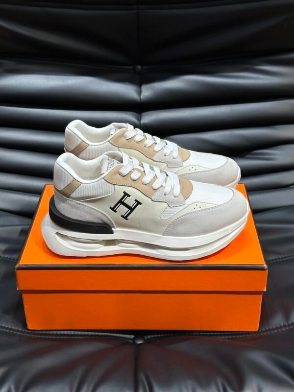 HERMES Hugo thick-soled sneakers casual men's shoes - Image 4