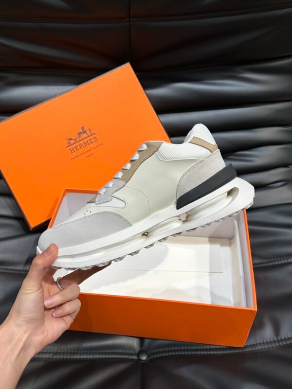 HERMES Hugo thick-soled sneakers casual men's shoes - Image 10