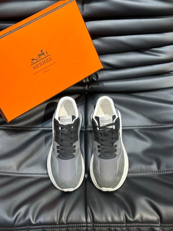 HERMES Hugo thick-soled sneakers casual men's shoes - Image 9
