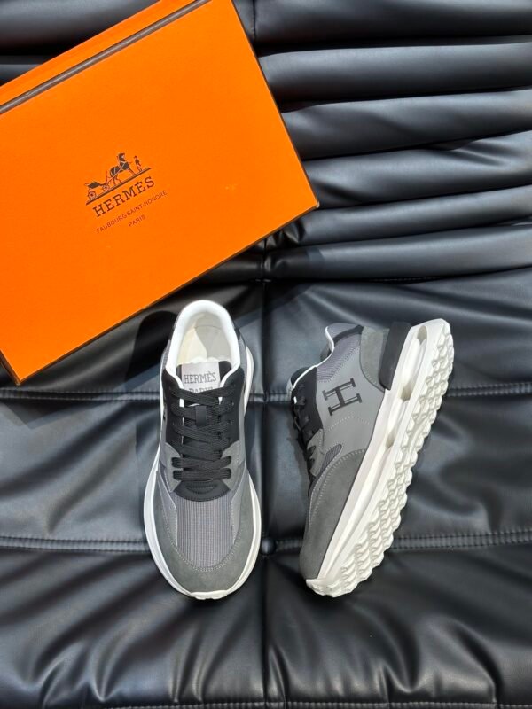 HERMES Hugo thick-soled sneakers casual men's shoes