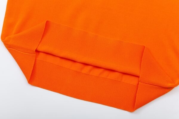 HERMES color blocked collar knit sweater round collar - Image 7