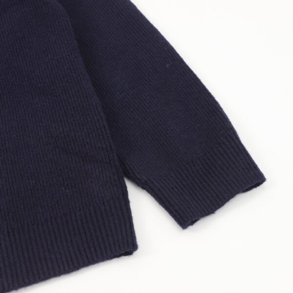PRADA PRD24FW reverse triangle knit zipper cardigan jacket - Image 7