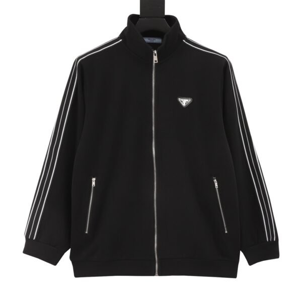 Prada/Prada 24Fw Triangle Label Side Webbing Set Jacket - Image 4