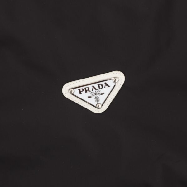 Prada Prada Triangle Label Webbing Woven Zipper Jacket - Image 3