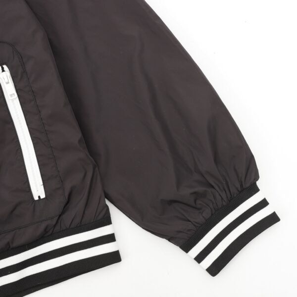 Prada Prada Triangle Label Webbing Woven Zipper Jacket - Image 2