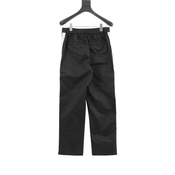 Prada Nylon Side Stripe Webbing Trousers - Image 10