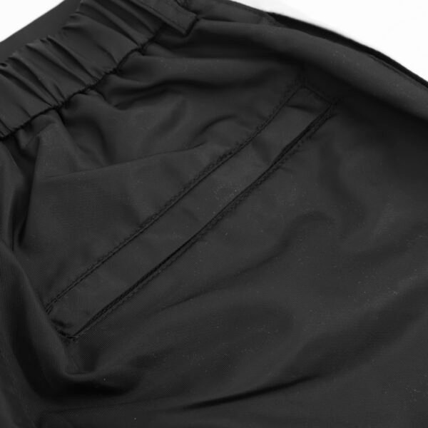 Prada Nylon Side Stripe Webbing Trousers - Image 6