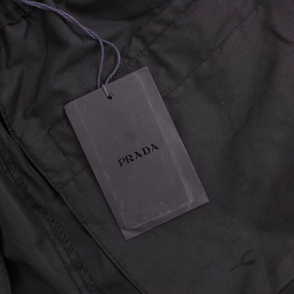 Prada Nylon Side Stripe Webbing Trousers - Image 7
