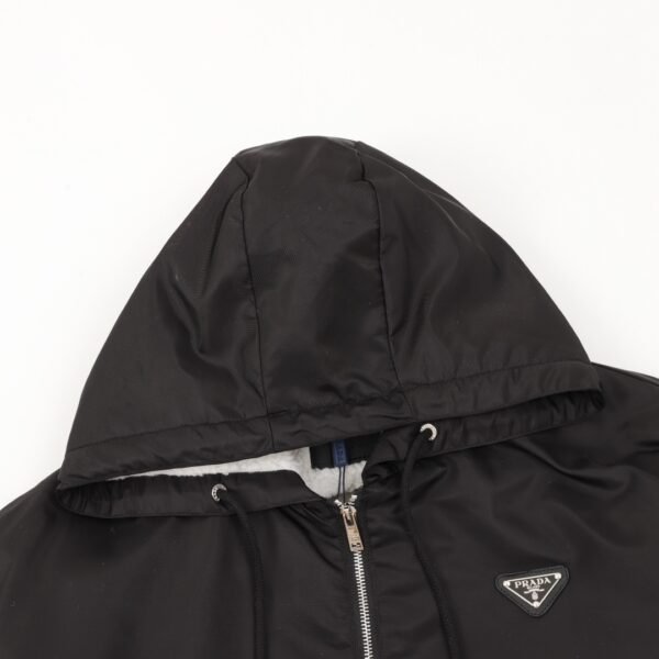 Prada PRD lamb wool hooded jacket - Image 4