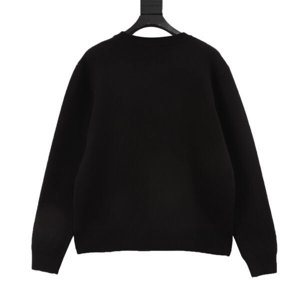 Prada color knit letter logo knit round neck sweater - Image 6