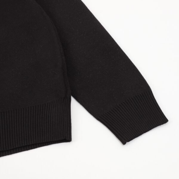 Prada color knit letter logo knit round neck sweater - Image 4