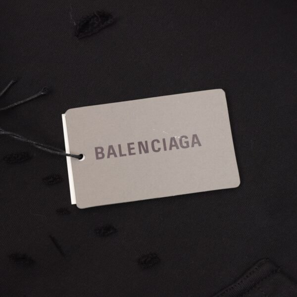 Balenciaga Turtle Letter Raglan Hooded Art Hooded Sweatshirt - Image 5