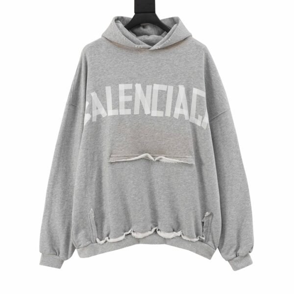 Balenciaga Mylar Tape Hoodie