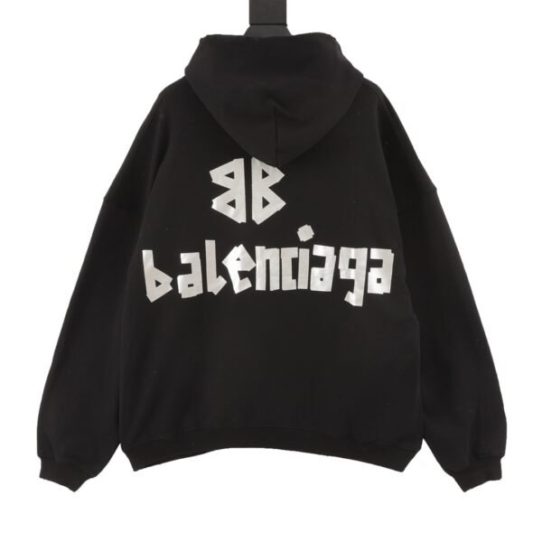 Balenciaga house mermaid tape hoodie - Image 3