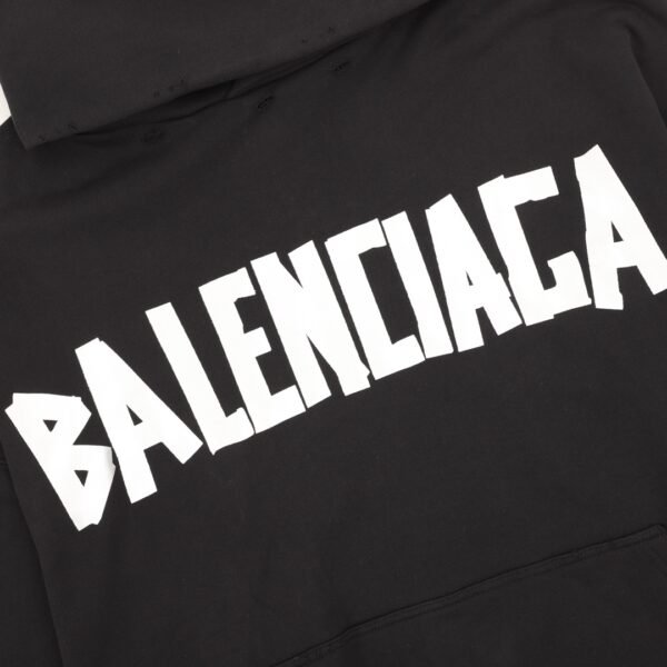 Balenciaga house mermaid tape hoodie - Image 4
