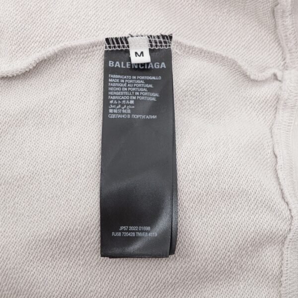 Balenciaga house hoodie with masking tape - Image 6