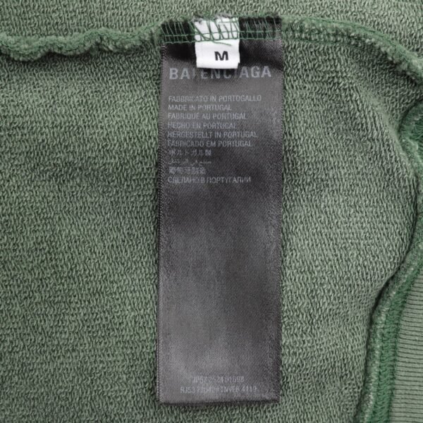 Balenciaga house hoodie with masking tape - Image 8