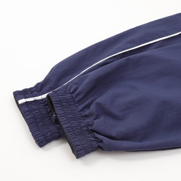 Balenciaga show loop sports icon embroidered reversible leather jacket - Image 9