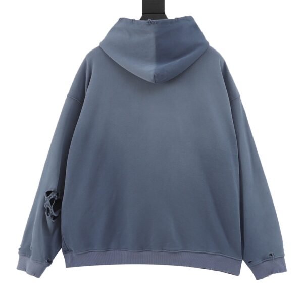 Balenciaga 24Fw Tower Inkjet Graffiti Hooded Sweatshirt - Image 3