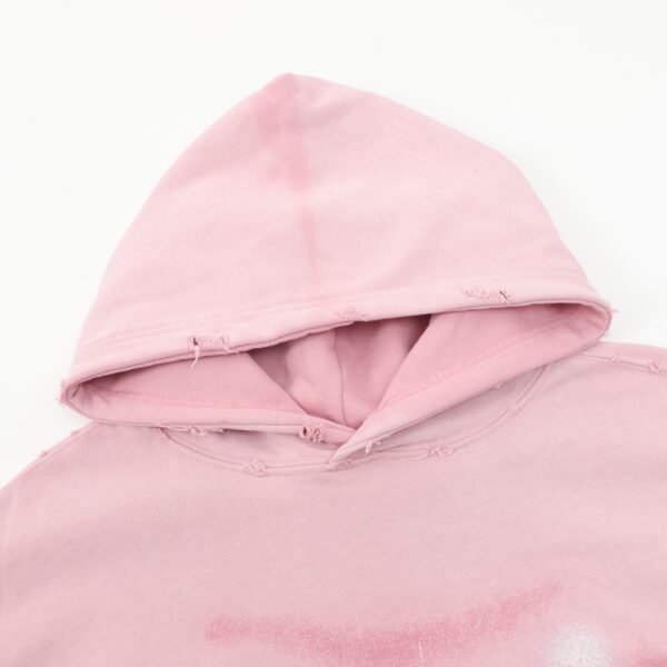 Balenciaga 24Fw Tower Inkjet Graffiti Hooded Sweatshirt - Image 4