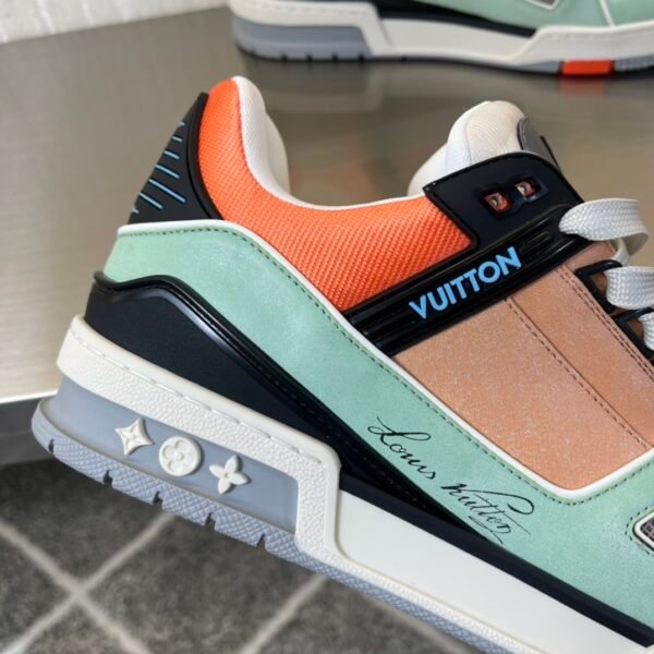 Correct version 💯 original single ruthless goods LV trainer 2024 runway couple new sneakers - Image 6